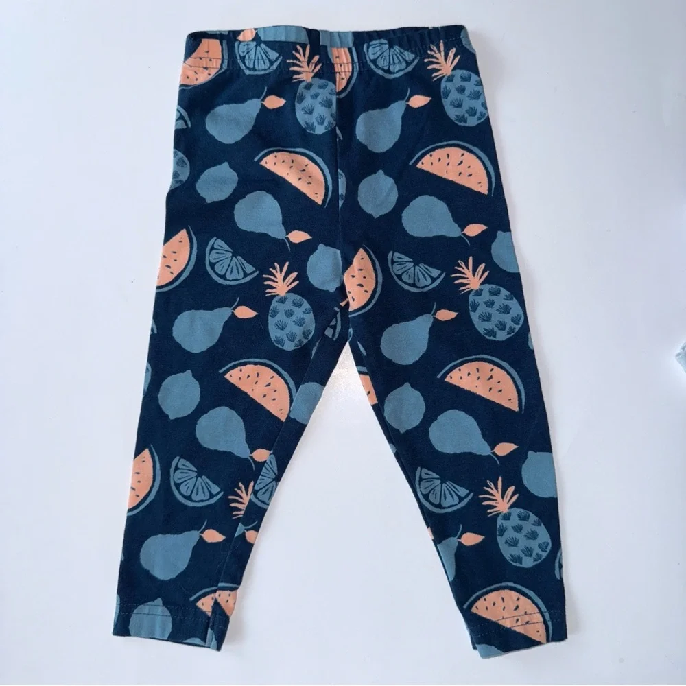 Lot of 06 Piece 04 Baby Girl 18 Month Leggings Pants Stretch Carter’s And 2 Tops